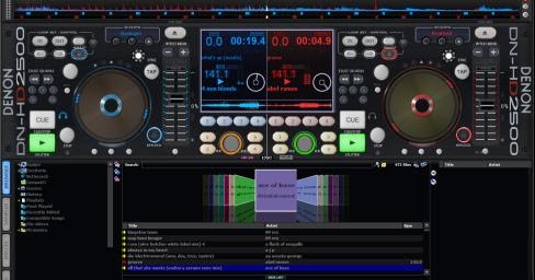 VIRTUAL DJ SKIN DENON HD 2500: VIRTUAL DJ SKIN DENON HD 2500