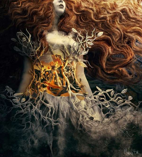 Graphic Design Digital Painting Marcela Bolivar