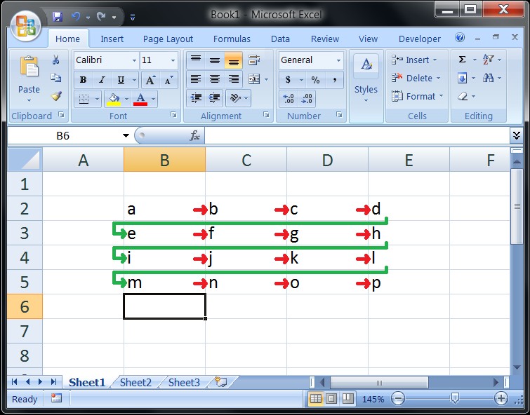 Write a value to a cell excel macro