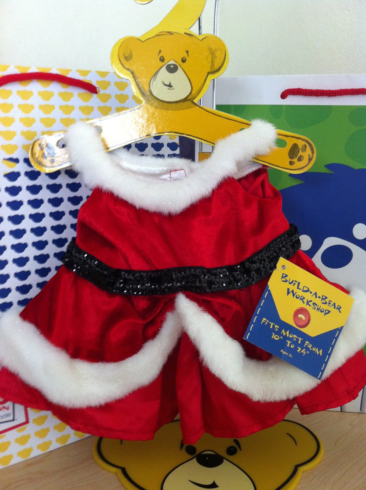 build a bear christmas clothes