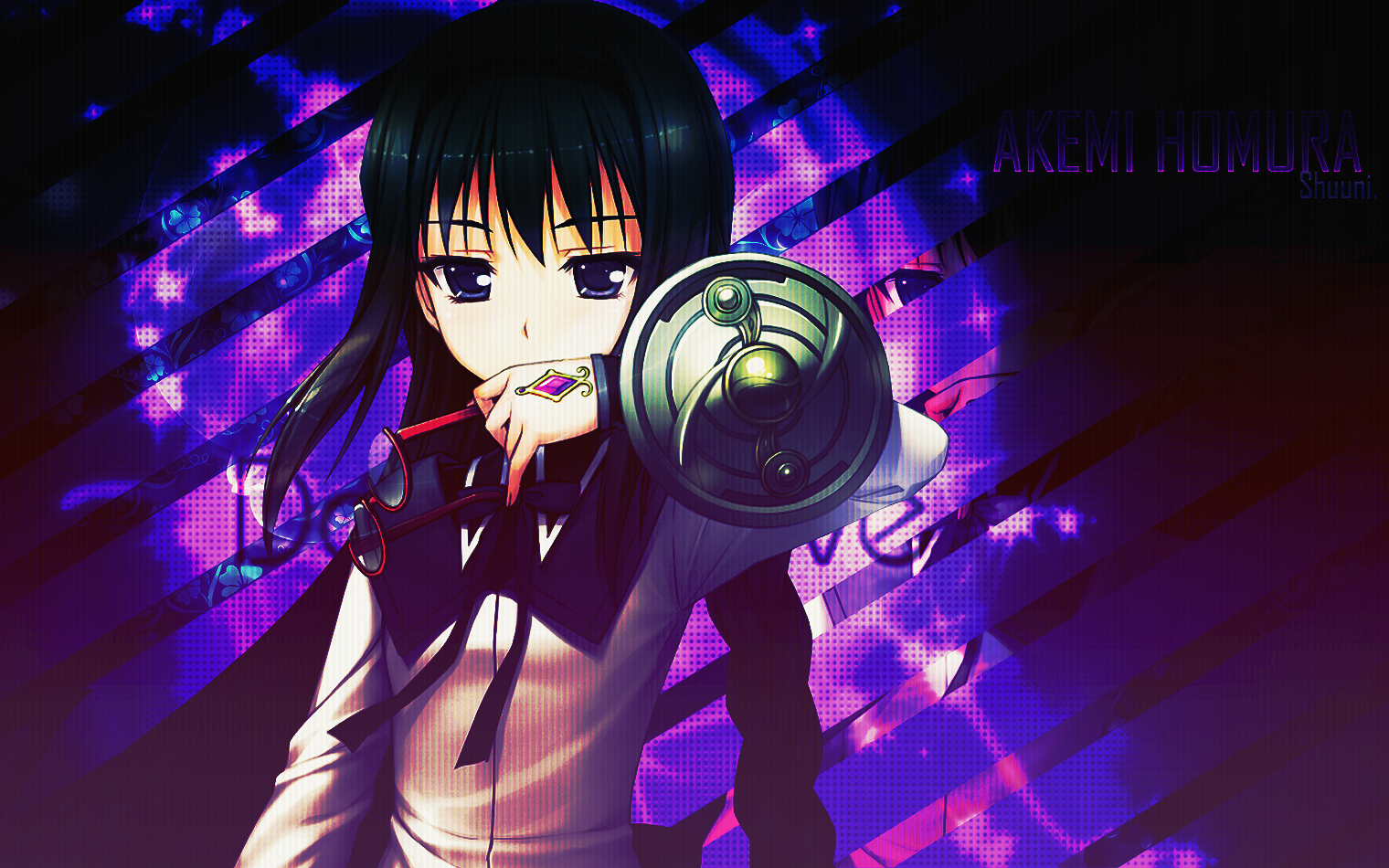 Wallpaper: Akemi Homura - Puella Magi Madoka Magica | Ediciones Railgun