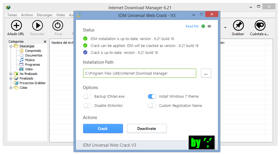 IDM Universal Crack Download For Version | A2zCrack idm universal crack v3