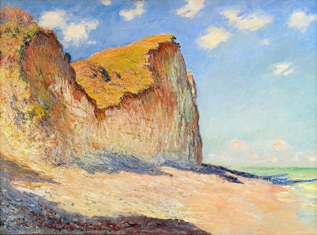 Falaises près de Pourville (1882) Falaises près de Pourville (1882)