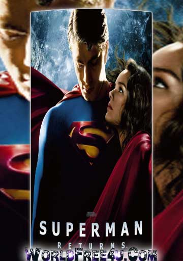 Poster Of Superman Returns (2006) In Hindi English Dual Audio 300MB Compressed Small Size Pc Movie Free Download Only At worldfree4u.com