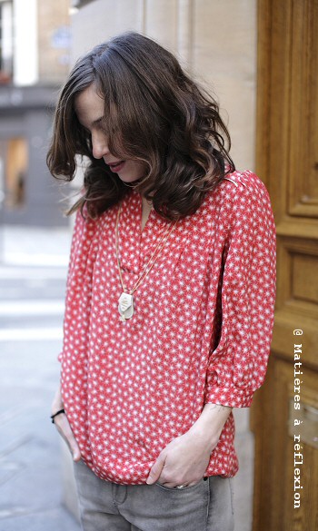 Blouse en soie Chloé Vanina Escoubet
