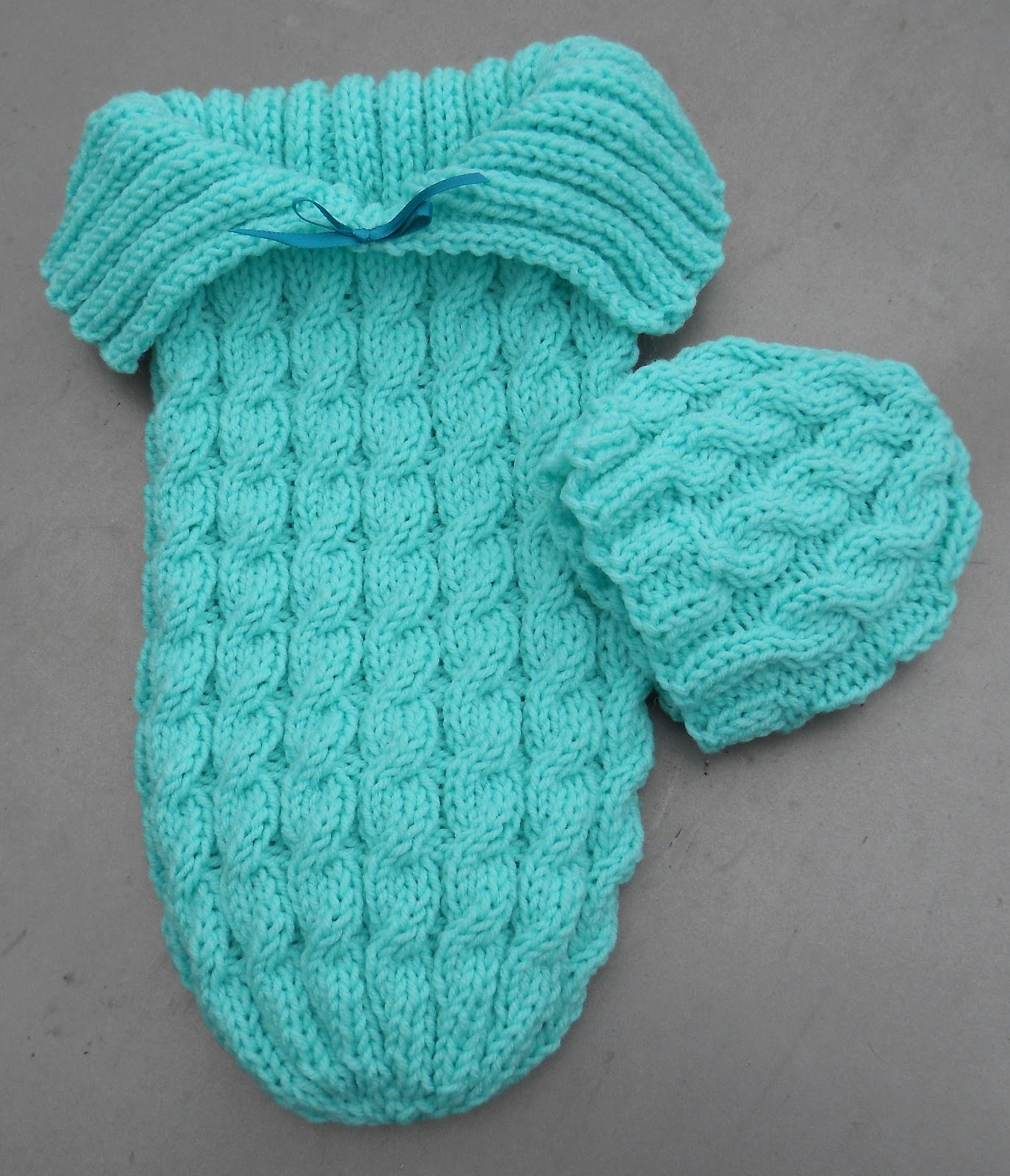 knitted sleep sack
