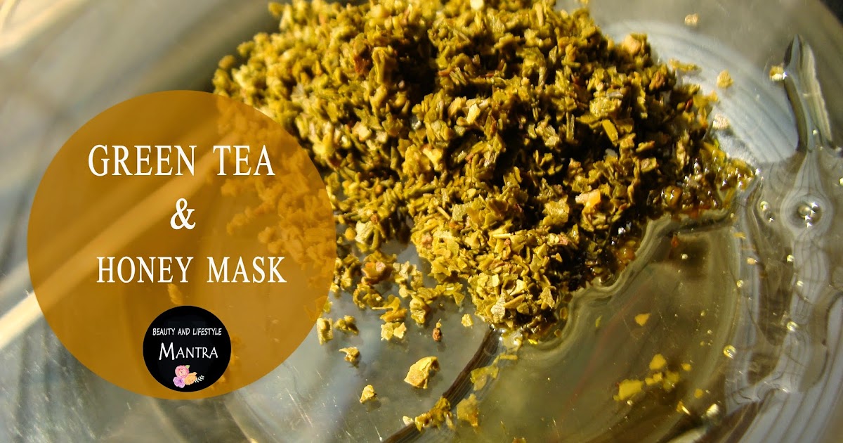 Green Tea and Honey Face Mask for Spot Treatments Beauty and
