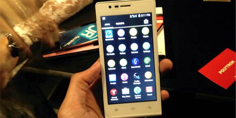 Polytron Zap 5, Ponsel Android 4G "Sejutaan" Polytron Zap 5, Ponsel Android 4G "Sejutaan"