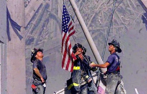 Raising the American Flag Raising the American Flag