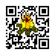 Custom QR Code: Campfire