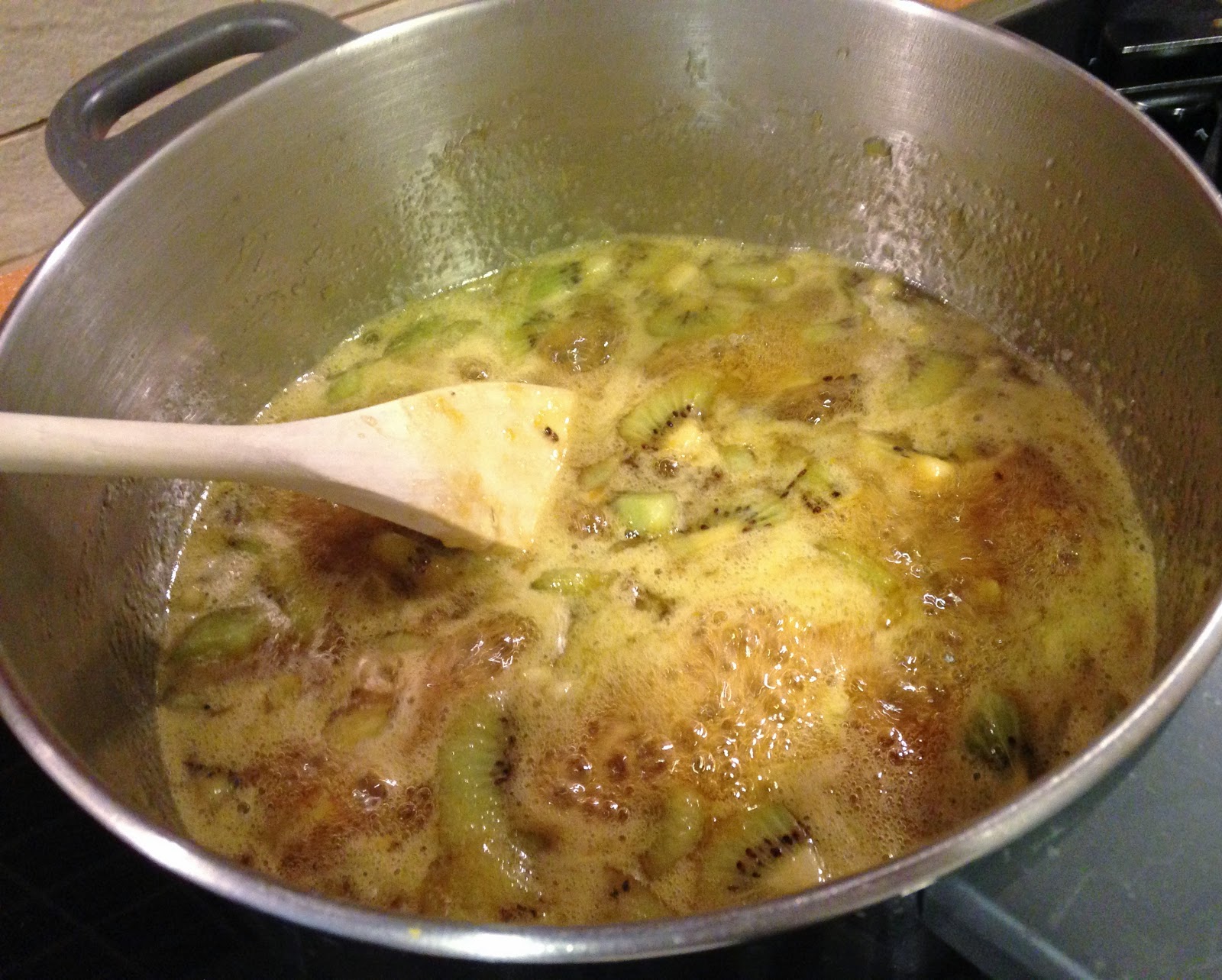 Pastry School Diaries Malibu Rum Glazed Kiwi & Coconut Cake