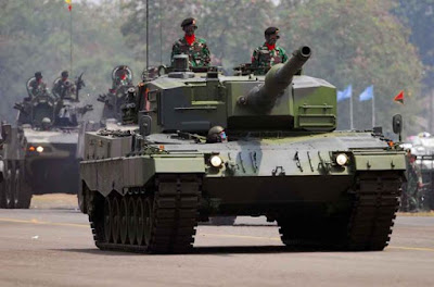 Main Battle Tank Leopard , Tank Tempur Milik TNI AD
