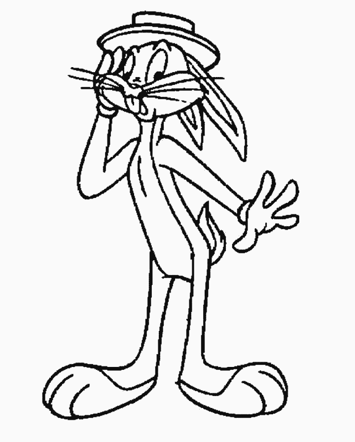Bugs Bunny Coloring Pages Bugs Bunny Coloring Pages