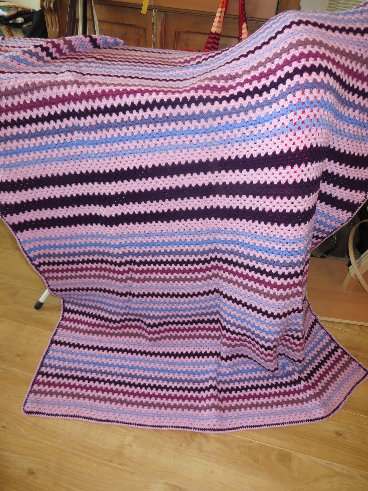 paarse granny stripes