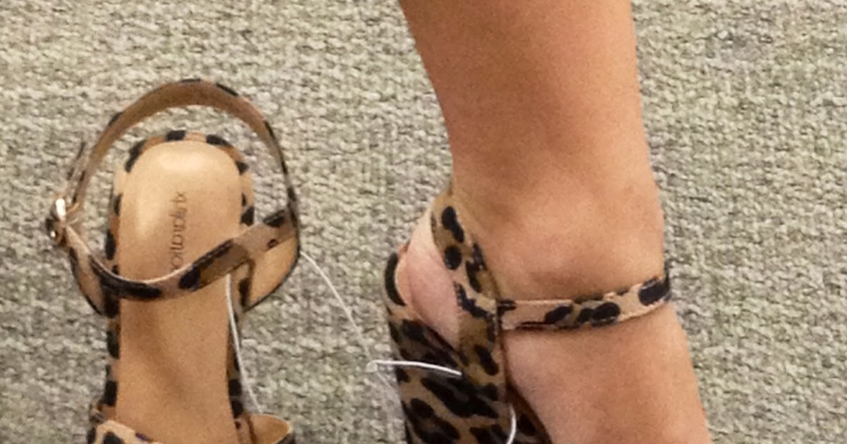target leopard print heels