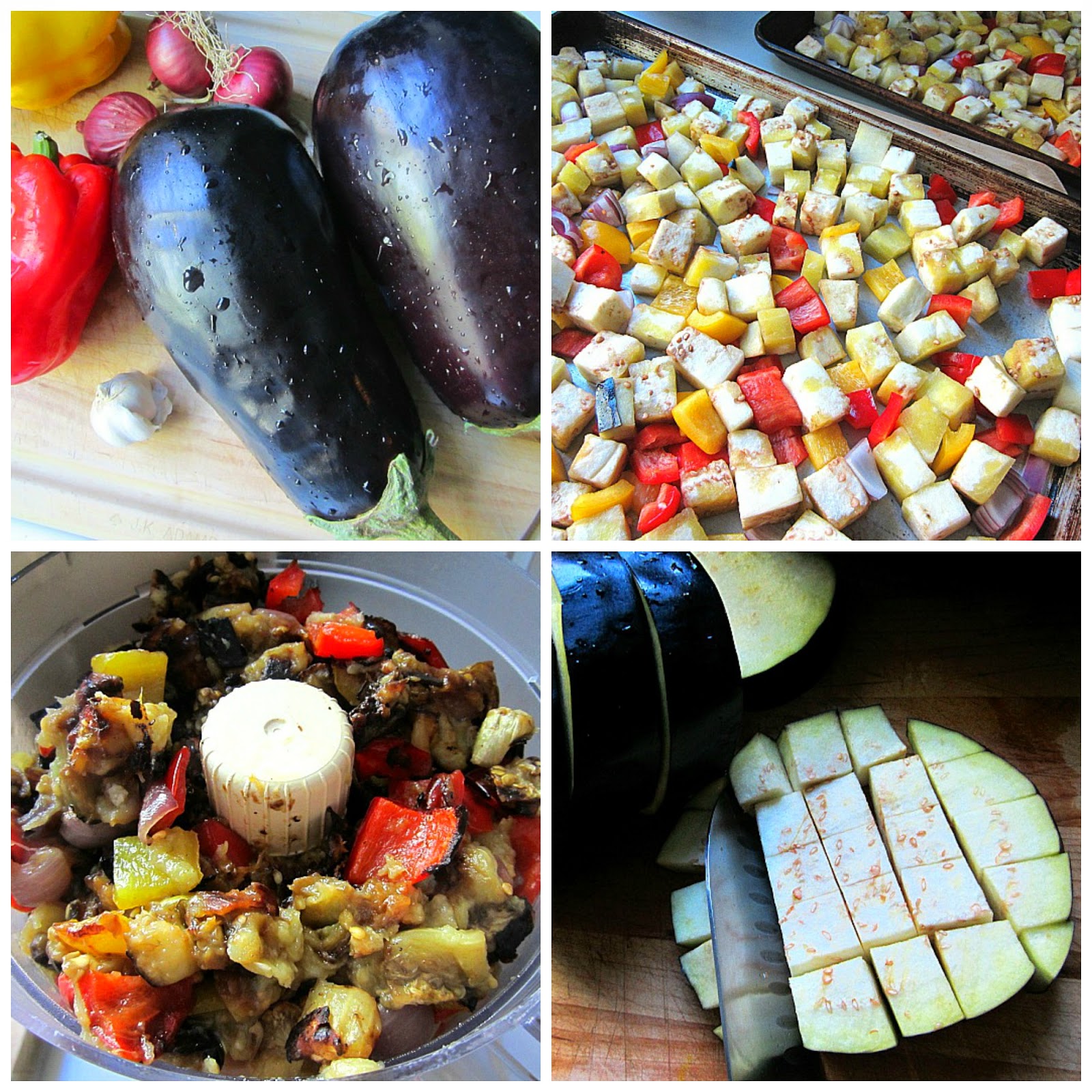 Ina's Roasted Eggplant Dip