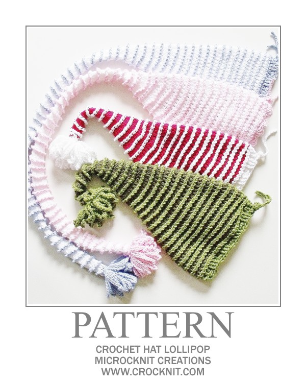 MICROCKNIT CREATIONS: Perfect Crochet Hat CHRISTMAS SANTA ...