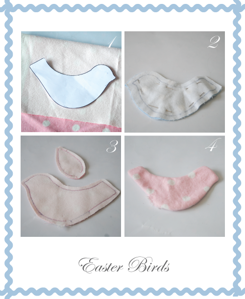 Easter Fabric Birds by Torie Jayne Easter Fabric Birds by Torie Jayne