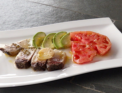 Ensalada de bonito escabechado