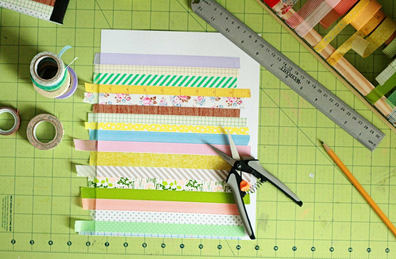 The Creative Place DIY Lovely Washi Tape Notebook