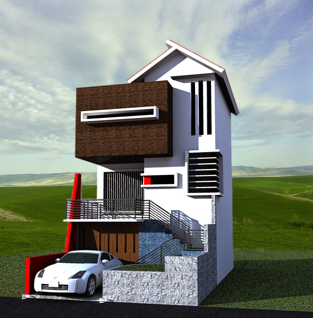 Kumpulan Model Rumah Minimalis 3 Lantai 2015