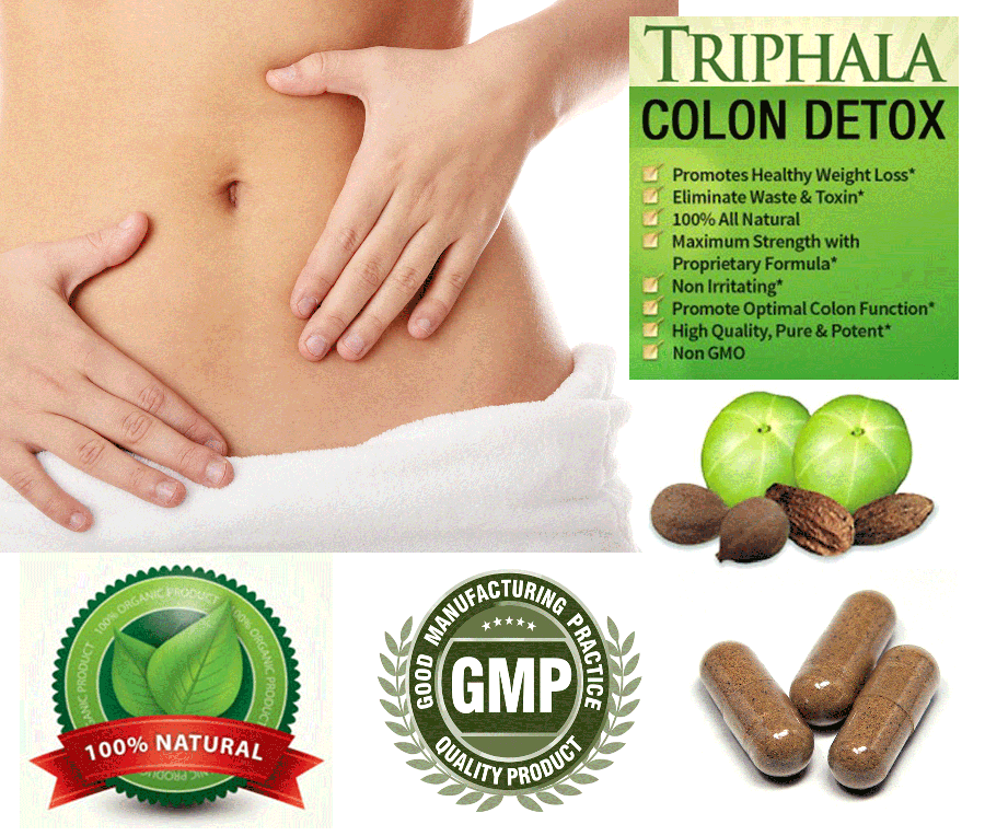300 Capsules Pure Triphala Body & Liver Detox Colon Cleanse Promotes Weight Loss eBay