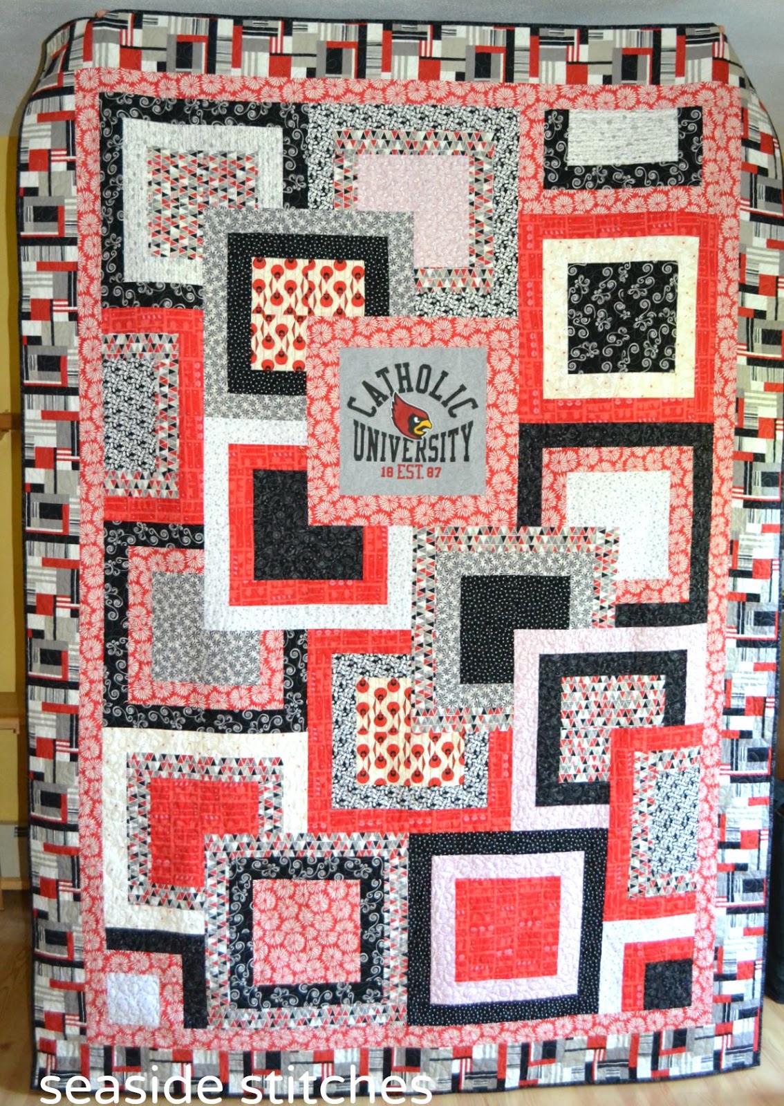 Seaside Stitches Lea's Graduation Quilt