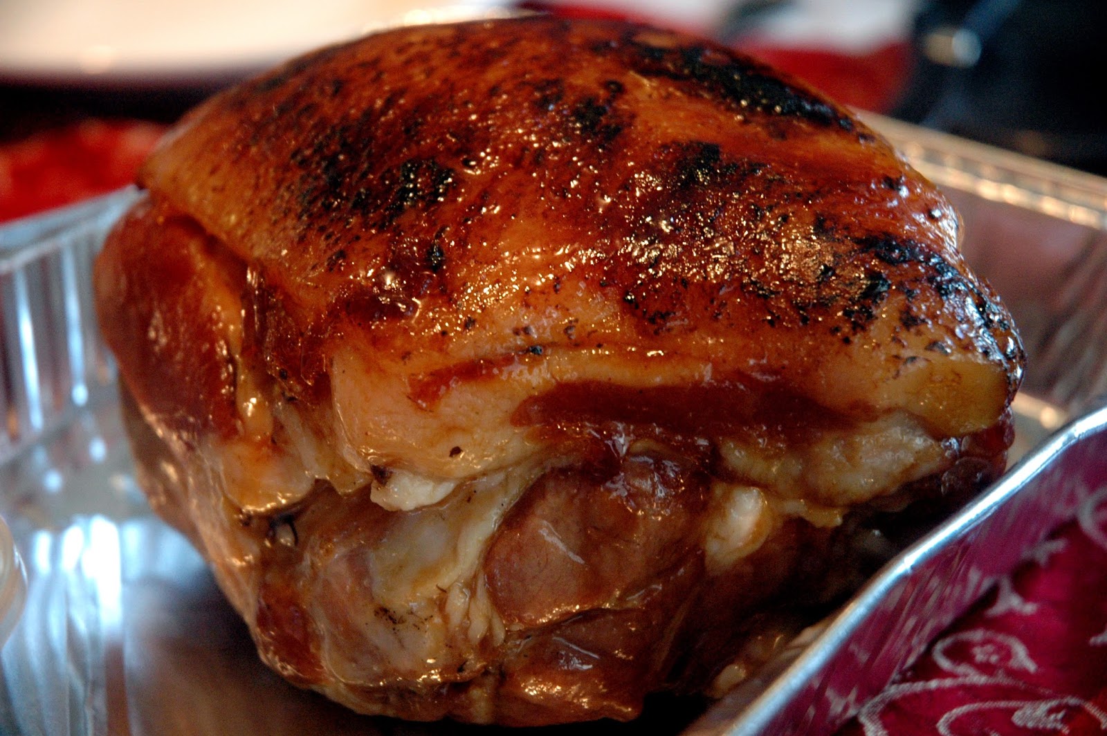 DUDE FOR FOOD Nat's HoneyCured Ham, GarlicBrined Chicken and Classic