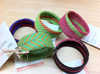 Fair Trade Telephone Wire Bangles at Stein Your Florist Co.