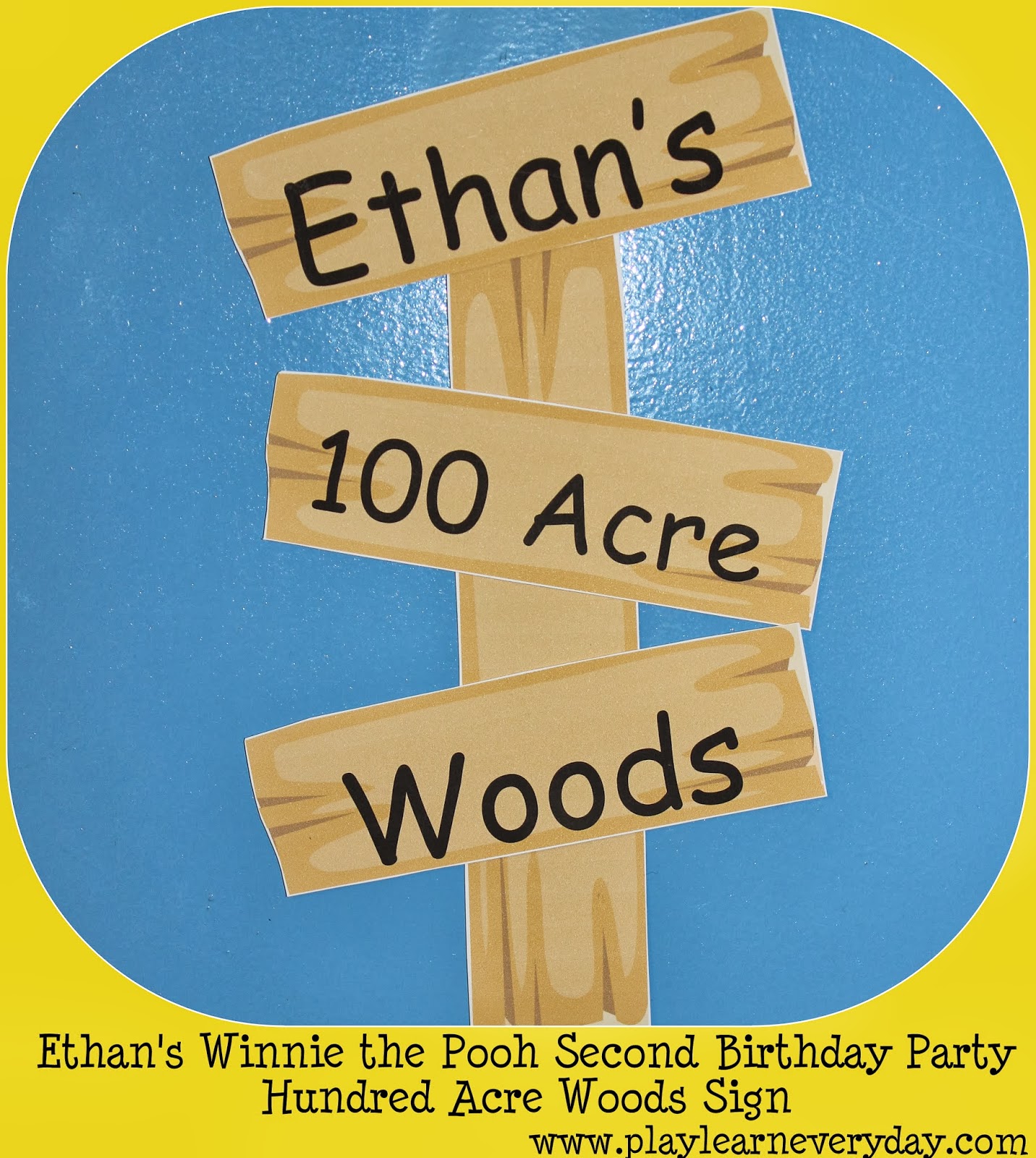 ethan s winnie the pooh second birthday party play and learn every day