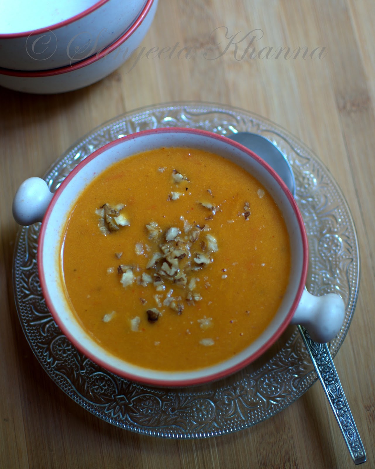 yellow bell peppers soup soup for two in ten minutes..