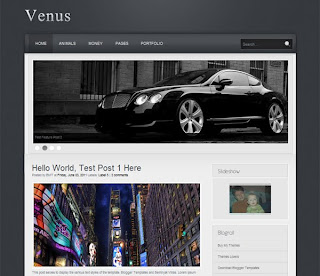 Venus Blogger Template