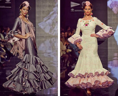 Trajes de flamenca 2014 Lina trajes de flamenca 2014