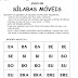 Jogo de Sílabas Móveis - Formando palavras com as sílabas