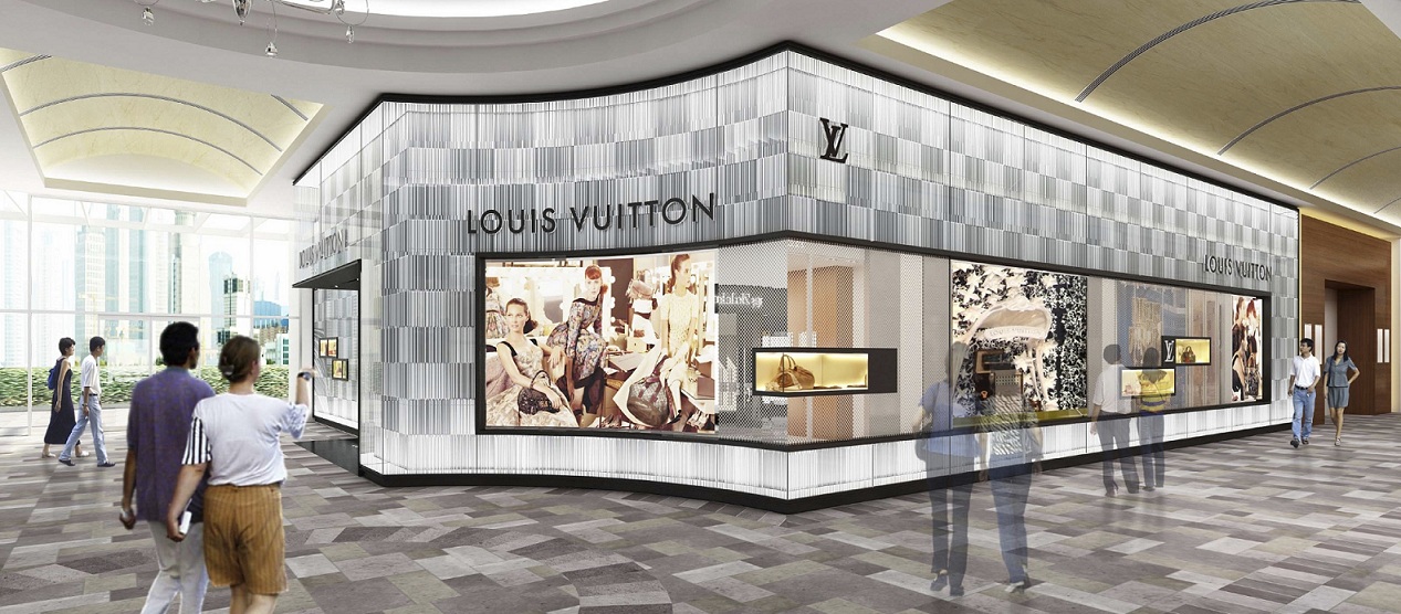 In LVoe with Louis Vuitton: Expanded Louis Vuitton Store at