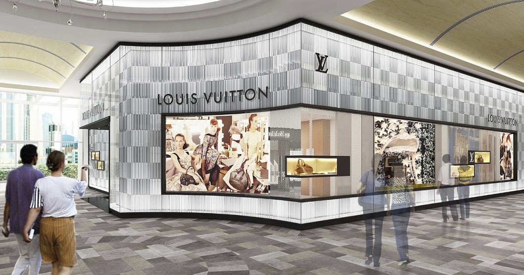 In LVoe with Louis Vuitton: Expanded Louis Vuitton Store at