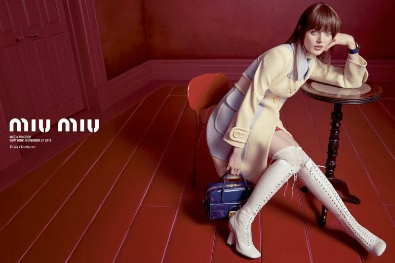 Elle Fanning, Bella Heathcote, Lupita Nyong’o & Elizabeth Olsen Miu Miu Ad Photoshoot Spring 2014 Cmapaign Ad Photoshoot : Elle Fanning, Bella Heathcote, Lupita Nyong’o & Elizabeth Olsen Photoshoot For Miu Miu
