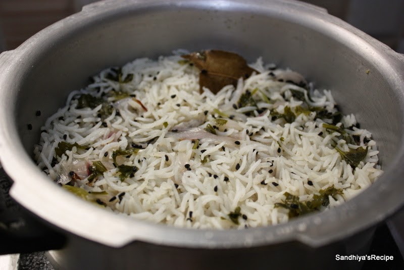 Sandhiya's Cookbook Jeera Rice/Jeera Pulao Pressure cooker method