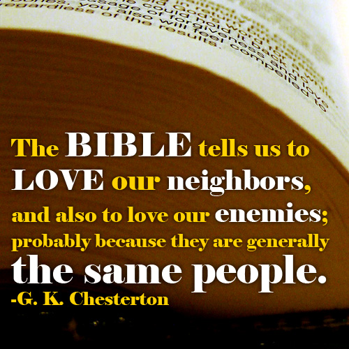 The Animated Catholic: Quotes: G.K. Chesterton @ the Bible