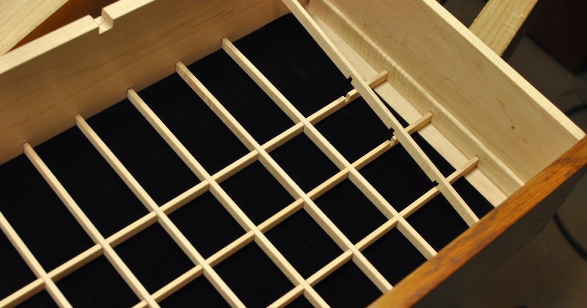 Honey Do Woodworking Jewelry Tray Dividers & Sliding Tills