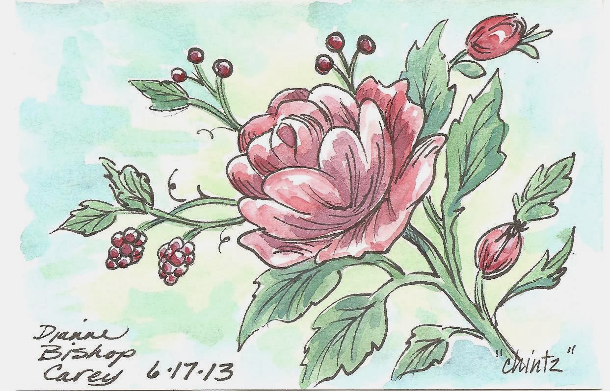 Chintz Rose