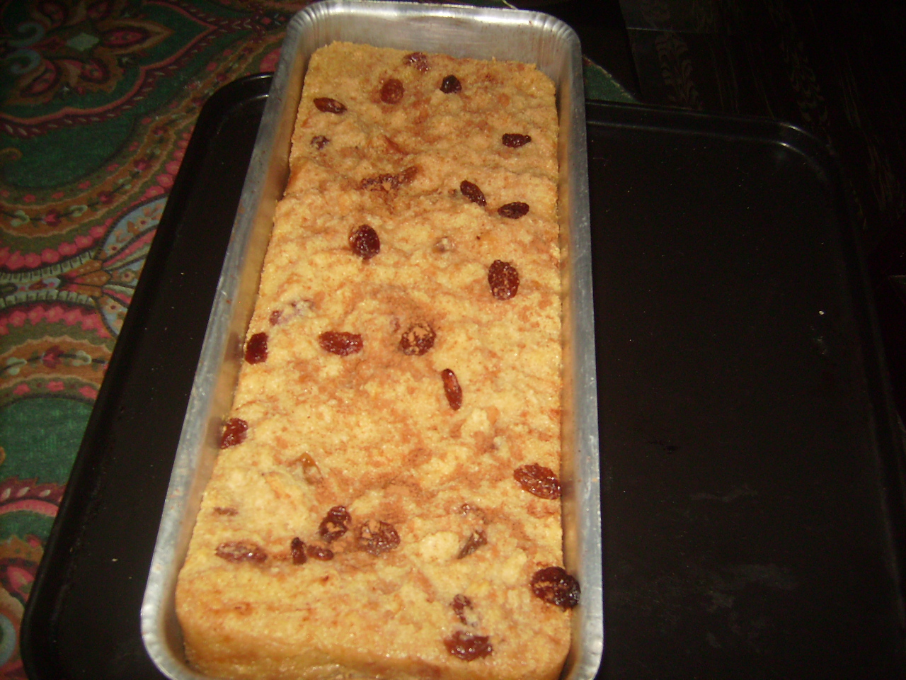 RUBY'S CAKES AND JAMAICAN CUISINE Jamaican Bread Pudding