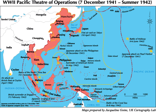 The Pacific Theater Of World War Two