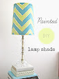 DIY Painted Shade