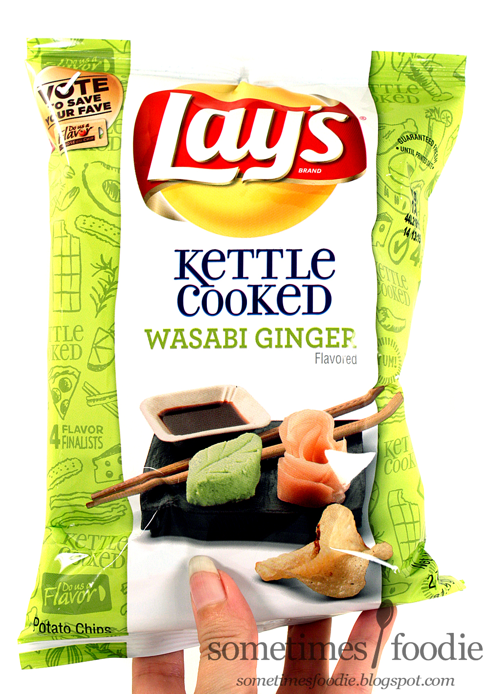Sometimes Foodie Wasabi Ginger Chips (Lay's Do Us A Flavor) Wawa
