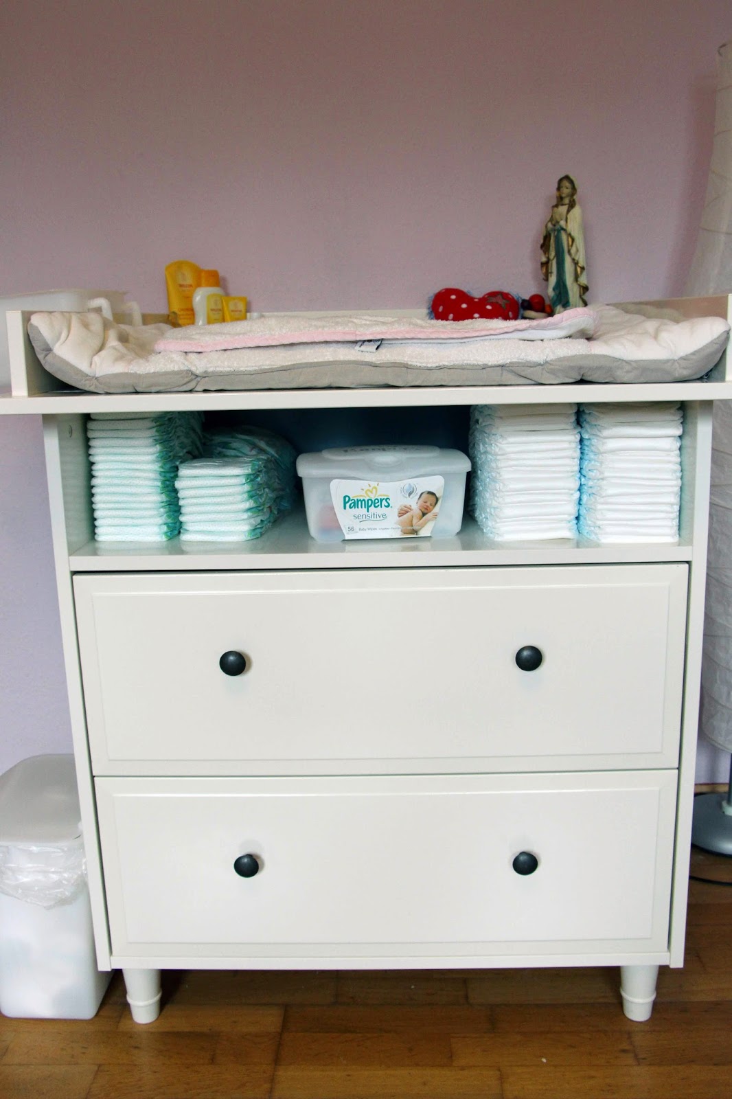 Amelie Von Maubeuge Blogmas 21 Wickeltisch Organisation