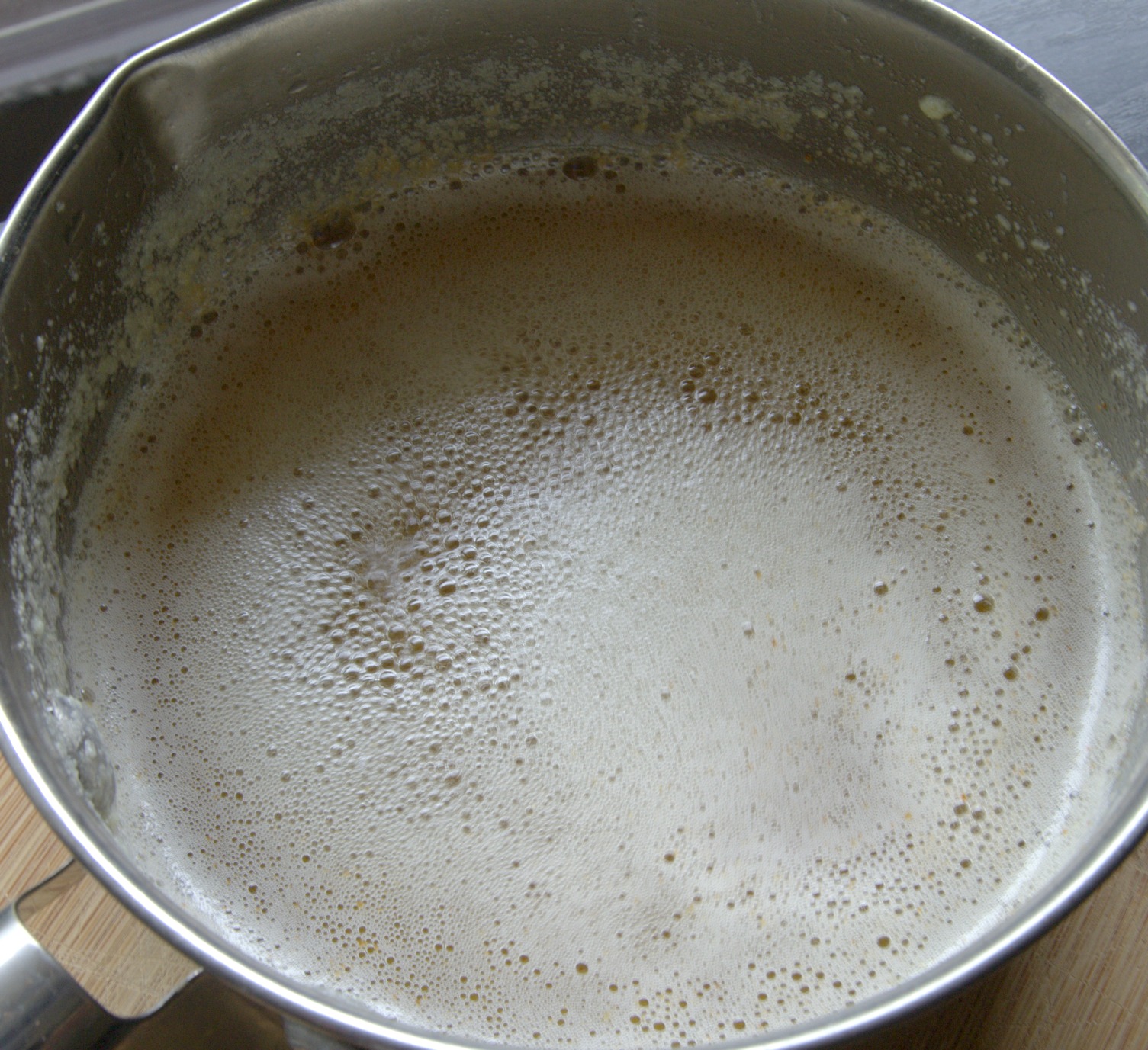 Homemade Ghee...clarified butter from unsalted butter.. Forks N Knives