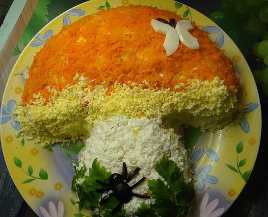 Салаты праздничные детские Салаты праздничные детские
