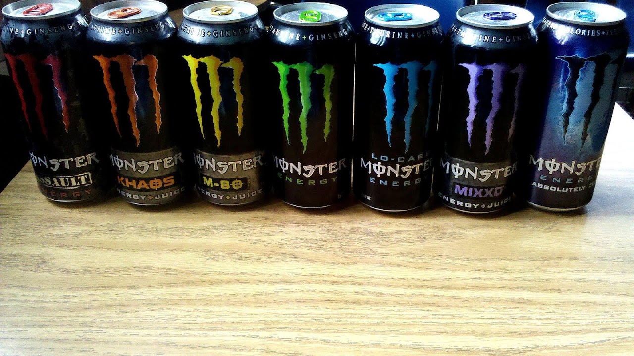 New Monster Energy Drink Flavors Energy Choices