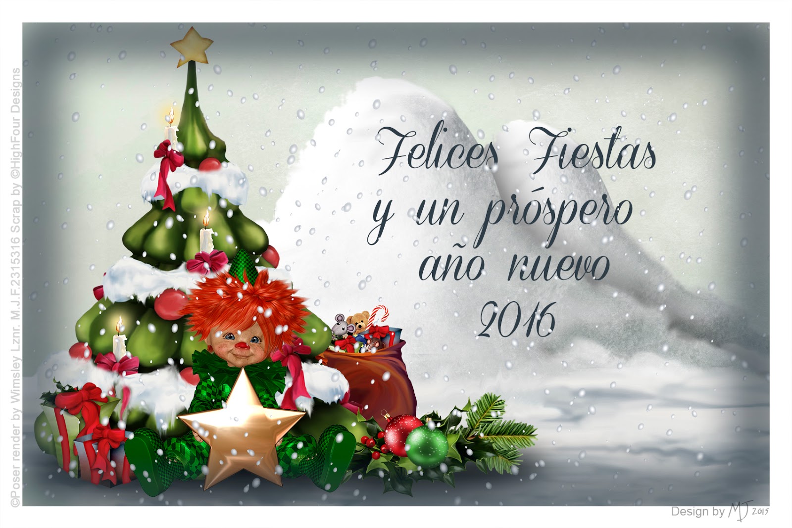 Mi Refugio: Felicitaciones Navidad 2015 04-06